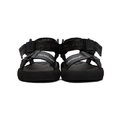 Shop Off-white Black Trek Sandals