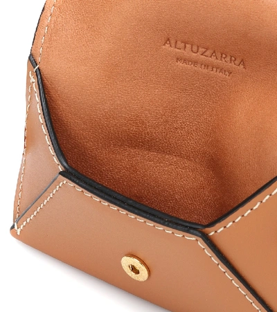 Shop Altuzarra Leather Belt Bag In Brown