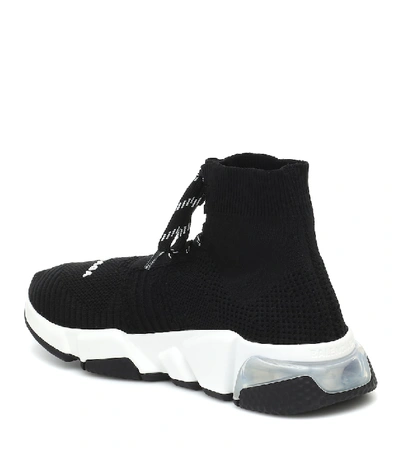 Shop Balenciaga Speed Lace-up Sneakers In Black