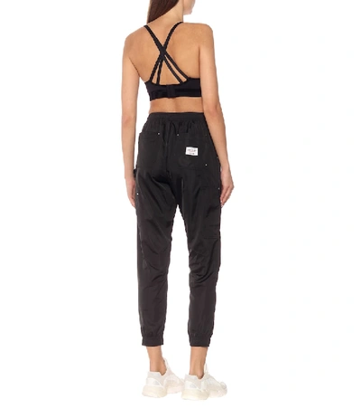 Shop Adam Selman Sport Technical Trackpants In Black