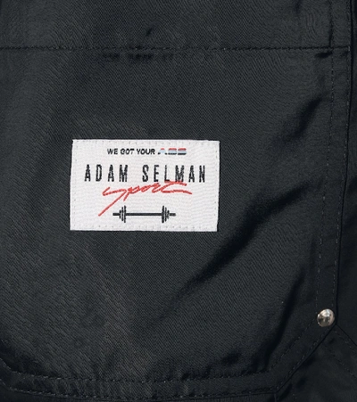 Shop Adam Selman Sport Technical Trackpants In Black