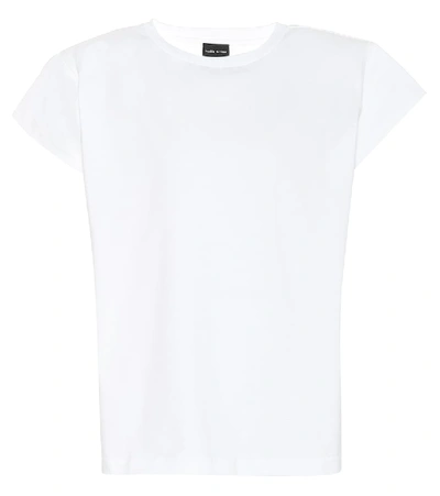 Shop Magda Butrym Cotton T-shirt In White