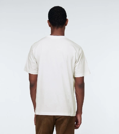 Shop Craig Green Embroidered Hole T-shirt In White