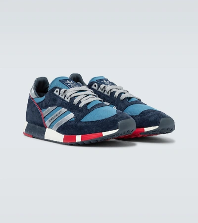 Shop Adidas Originals Boston Super Sneakers In Blue