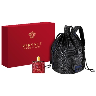 Shop Versace Eros Flame Backpack Set