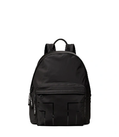 Shop Tory Sport Nylon Graphic-t Backpack In Sport Black