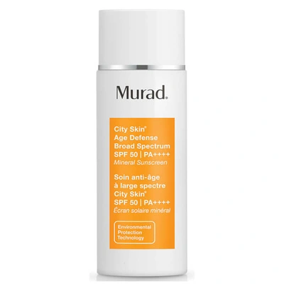 Shop Murad City Skin Age Defense Broad Spectrum Spf50 Pa ++++ 50ml