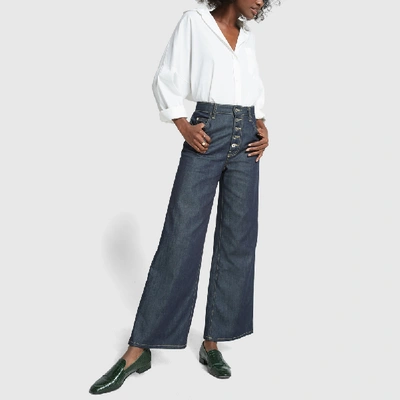 Shop Eve Denim Charlotte Raw Denim Culottes