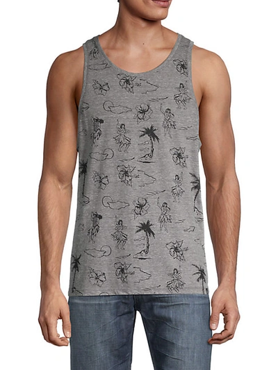 Shop Threads 4 Thought Cody Hula Girls Tank Top In Heather Grey