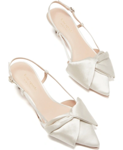 Shop Kate Spade Marseille Dress Pumps In Ivory