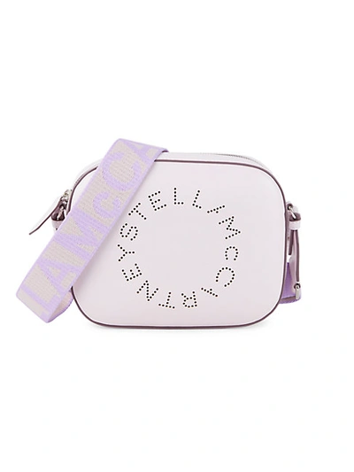Shop Stella Mccartney Stella Faux Leather Crossbody Shoulder Bag In Light Pink