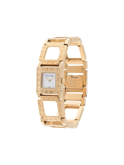 Pre-owned Dior  La Parisienne Wrist Watch In Gold
