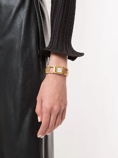 Pre-owned Dior  La Parisienne Wrist Watch In Gold