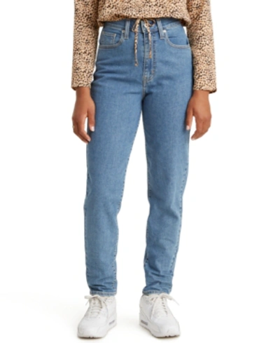 Shop Levi's High-rise Tapered Ankle Jeans In Fyi