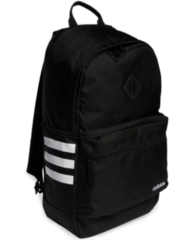 Shop Adidas Originals Adidas Classic Backpack In Black/ White