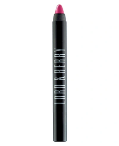 Shop Lord & Berry Shiny Crayon Lipstick In Fancy Pink