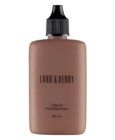Shop Lord & Berry Face Cream Foundation In Cocoa