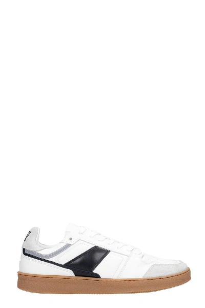 Shop Ami Alexandre Mattiussi Sneakers In White Leather