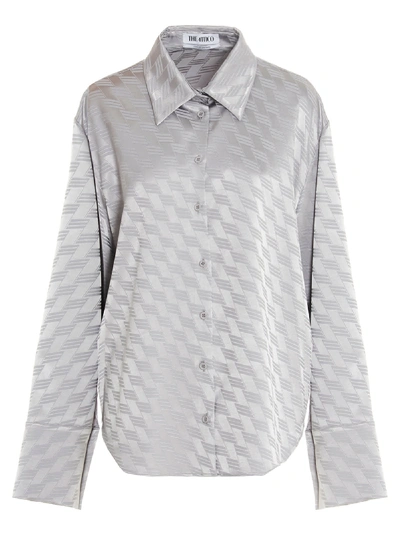 Shop Attico Shirt In Grey