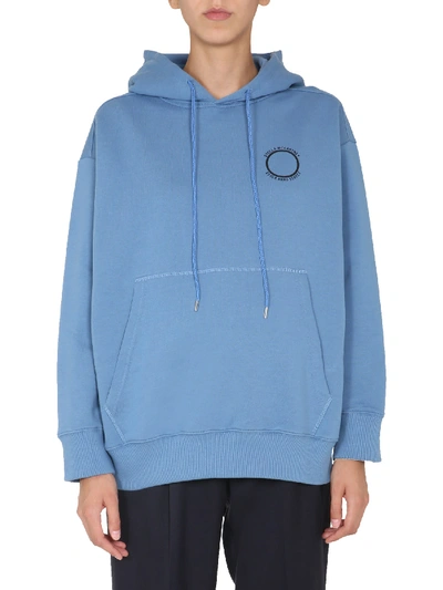 Shop Stella Mccartney Hoodie In Azzurro