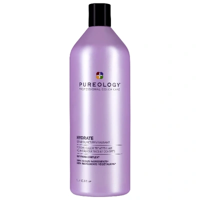 Pureology Hydrate Conditioner For Medium To Thick Hair 33.8 Fl oz/ 1000 ml