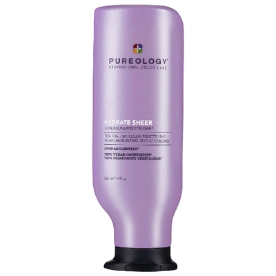 Shop Pureology Hydrate Sheer Conditioner For Fine, Dry, Color-treated Hair 9 Fl oz/ 266 ml