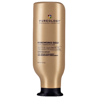 Shop Pureology Nanoworks Gold Strengthening Hydrating Conditioner 9 Fl oz/ 266 ml