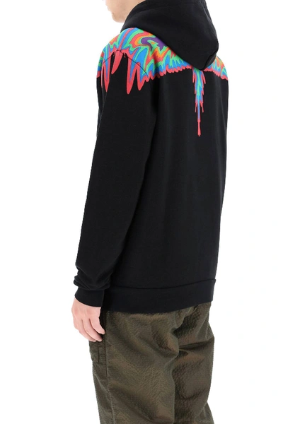 PSYCHEDELIC WINGS HOODIE - MARCELO BURLON® Official Site