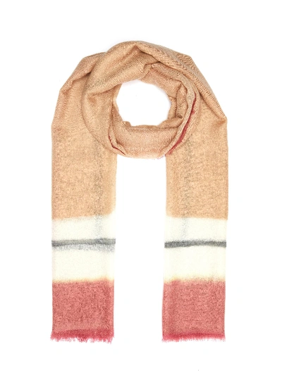 Shop Ama Pure 3 Frames Rosee Cashmere Scarf In Multi-colour