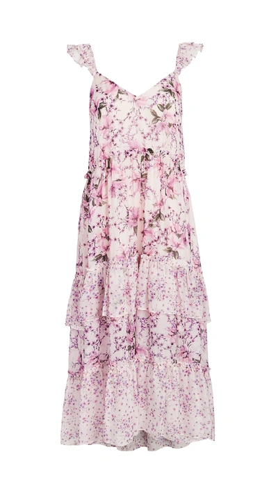 Shop Cami Nyc Angela Dress In Pink Azalea