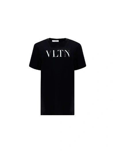 Shop Valentino Pap T-shirt In Nero/bianco