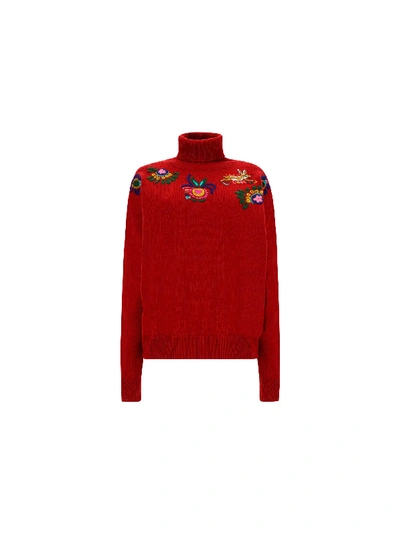 Shop La Doublej Ladoublej Boy Sweater In Rosso