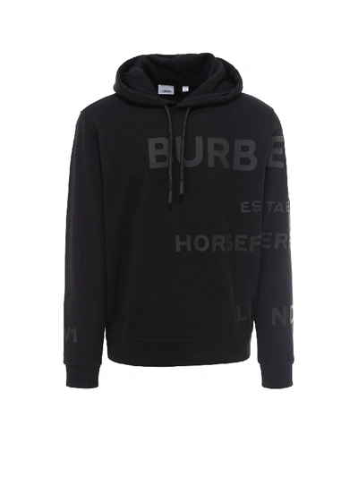 Shop Burberry Sweatshirt In Black