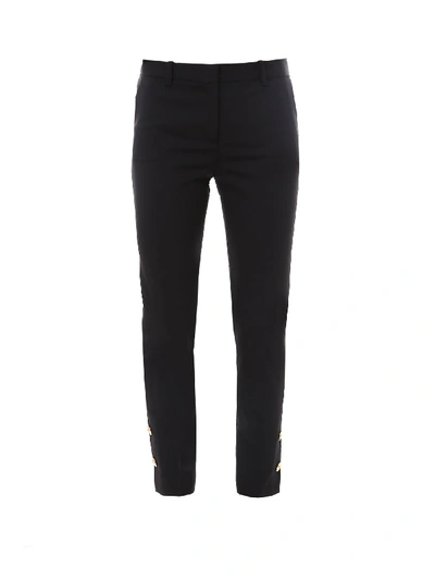 Shop Versace Trouser In Black