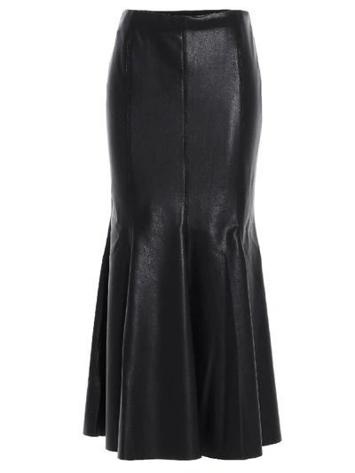 Shop Nanushka Artem Skirt In Black