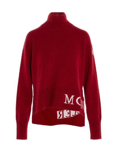 Shop Moncler Sweater In Red