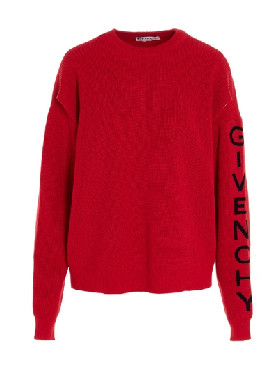 Shop Givenchy Sweater In Red