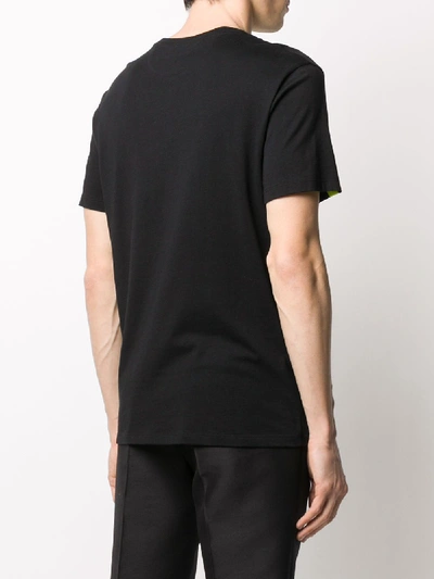 Shop Valentino Vlogo Cotton T-shirt In Black