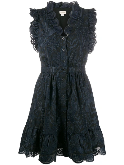 Shop Temperley London Heaven Mini Dress In Black