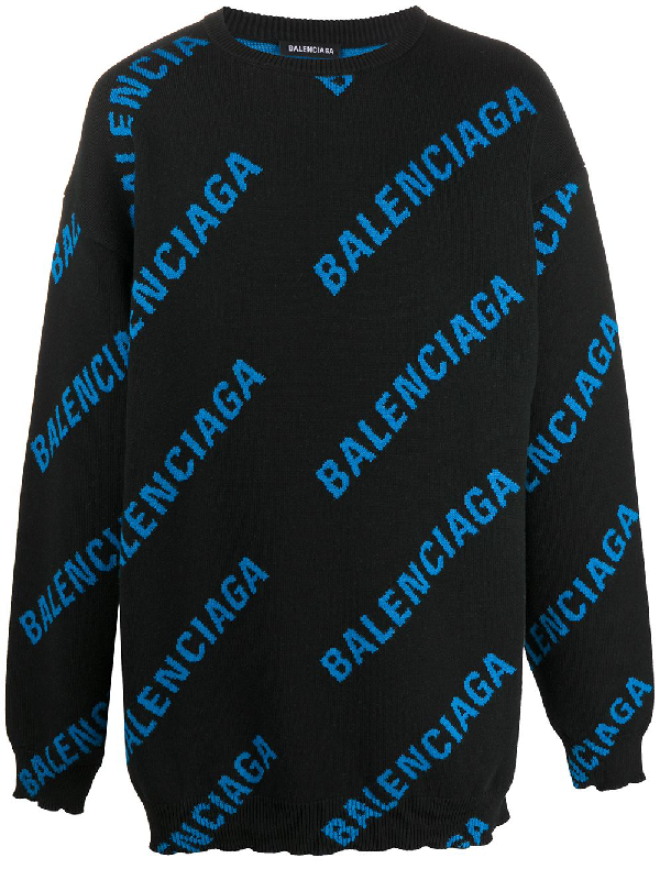 balenciaga jumper logo