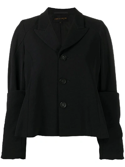 Pre-owned Comme Des Garçons 1989 Folded Sleeve Jacket In Black