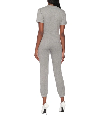 Shop Vetements Cotton-blend Sweatpants In Grey