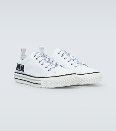 Shop Valentino Garavani Vltn Times Giggies Sneakers In White