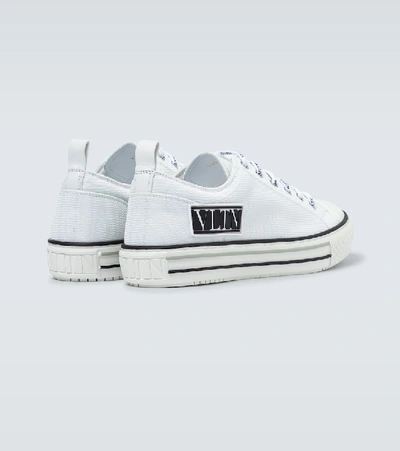 Shop Valentino Garavani Vltn Times Giggies Sneakers In White