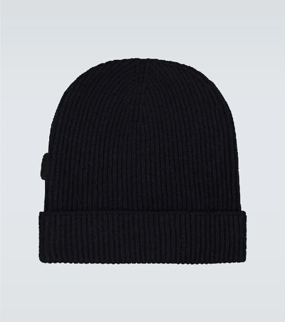 Shop Tom Ford Ribbed Cashmere Hat In Blue