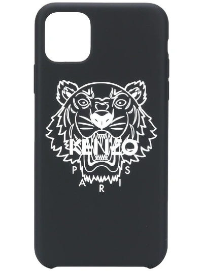 Shop Kenzo Tiger-motif Iphone 11 Pro Max Case In Black