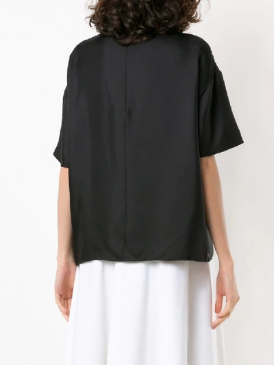 Shop Valentino Blusa Feminina Adulto Em Tecid In Black