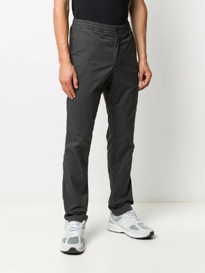 Shop Polo Ralph Lauren Elasticated Waist Tailored Trousers In Black