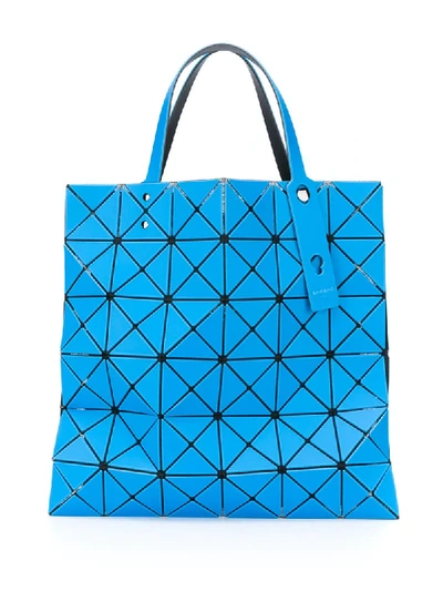 Shop Issey Miyake Prism Tote Bag In Blue