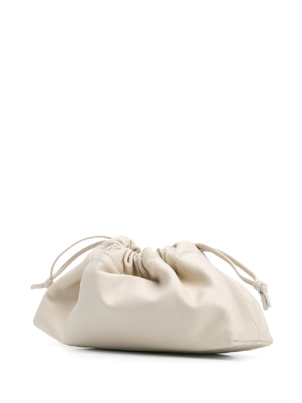 Studio Amelia Drawstring Clutch Bag In Neutrals | ModeSens